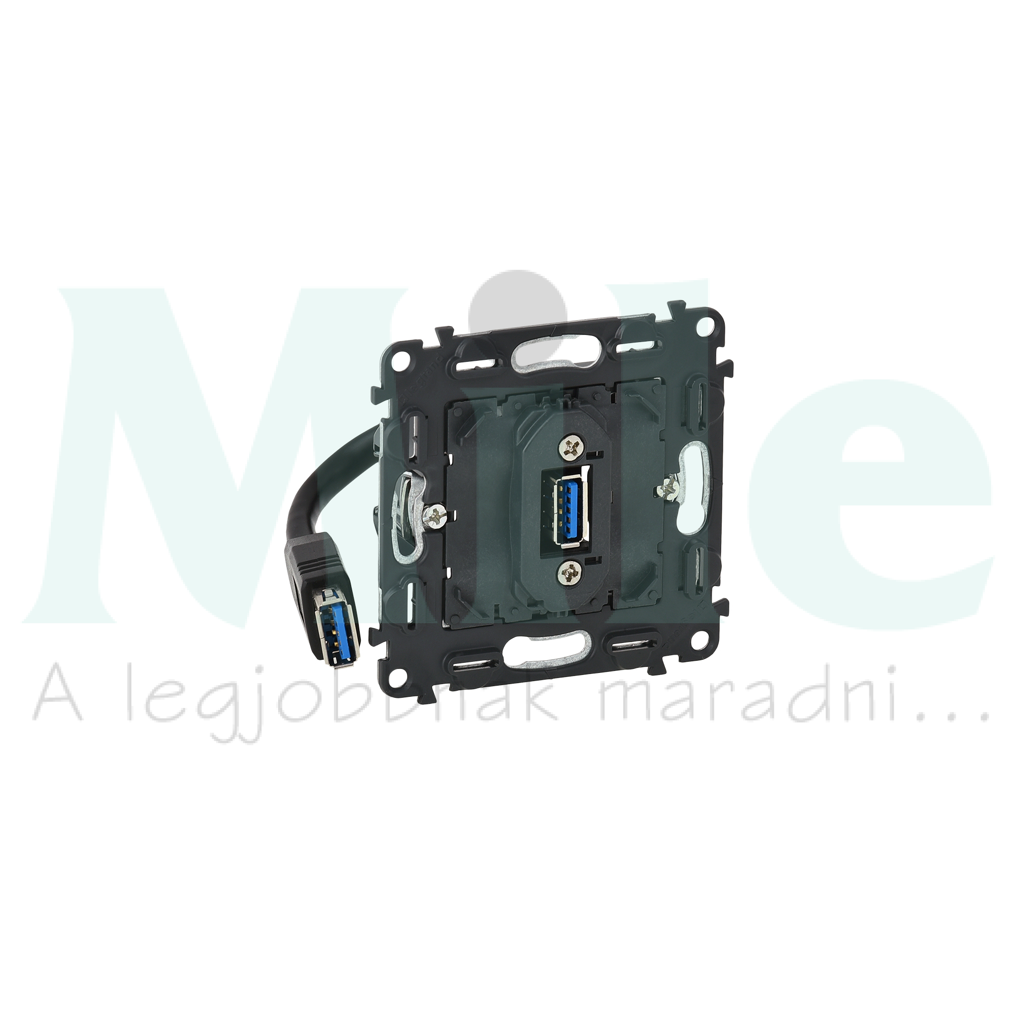 ValenaInMatic adatcsatlakozó dugalj USB Cat3 csavaros LEGRAND