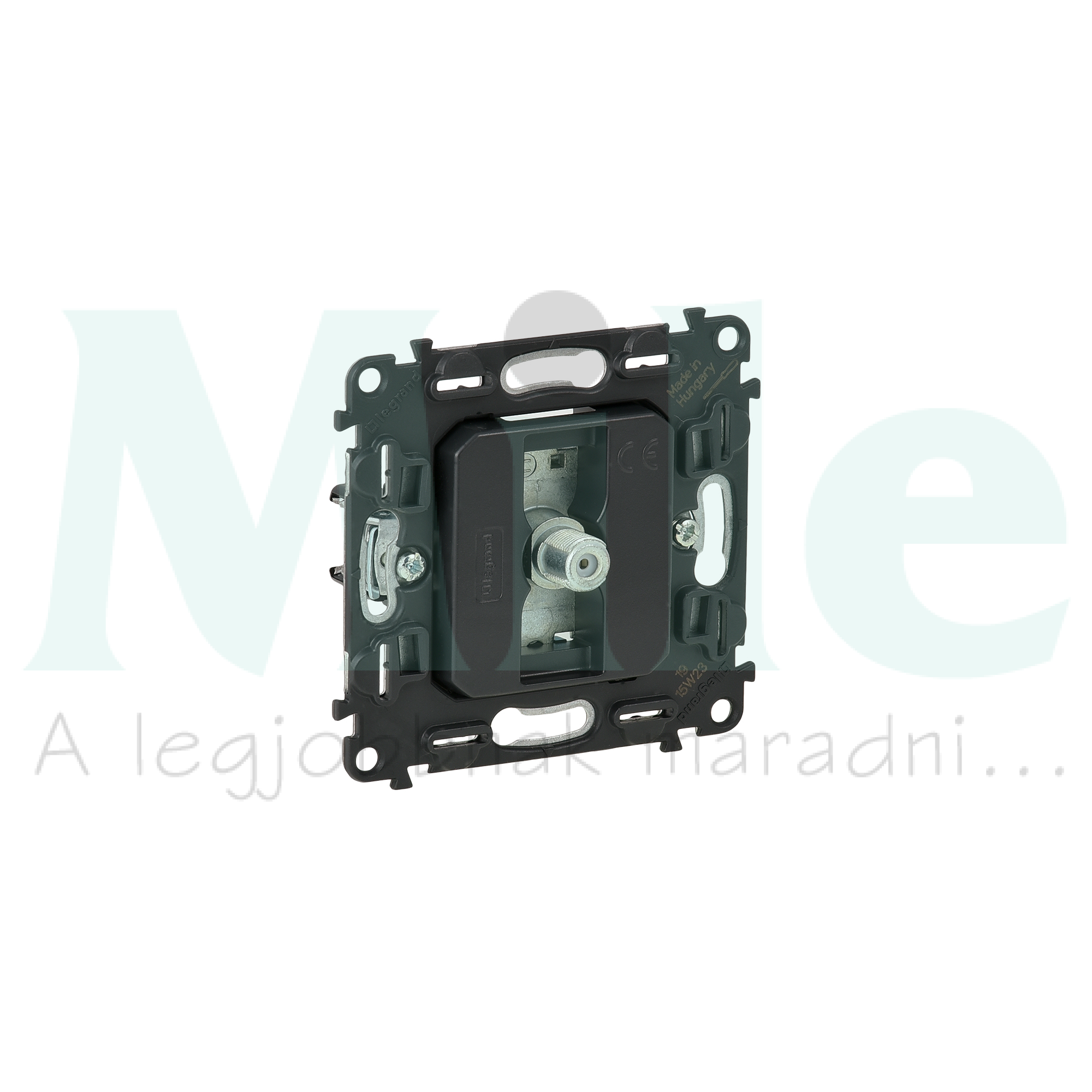 ValenaInMatic antenna aljzat F TV csillagpontos süllyesztett 1-kimenet végzáró LEGRAND