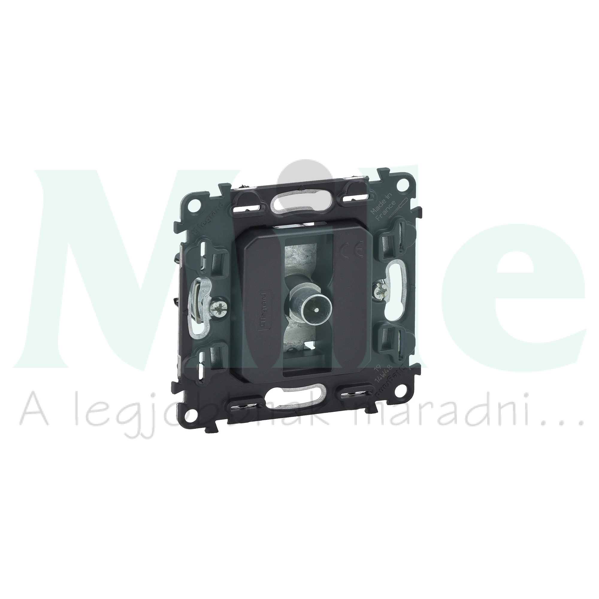 ValenaInMatic antenna aljzat TV süllyesztett 1-kimenet MM-végzáró 10dB/860MHz LEGRAND