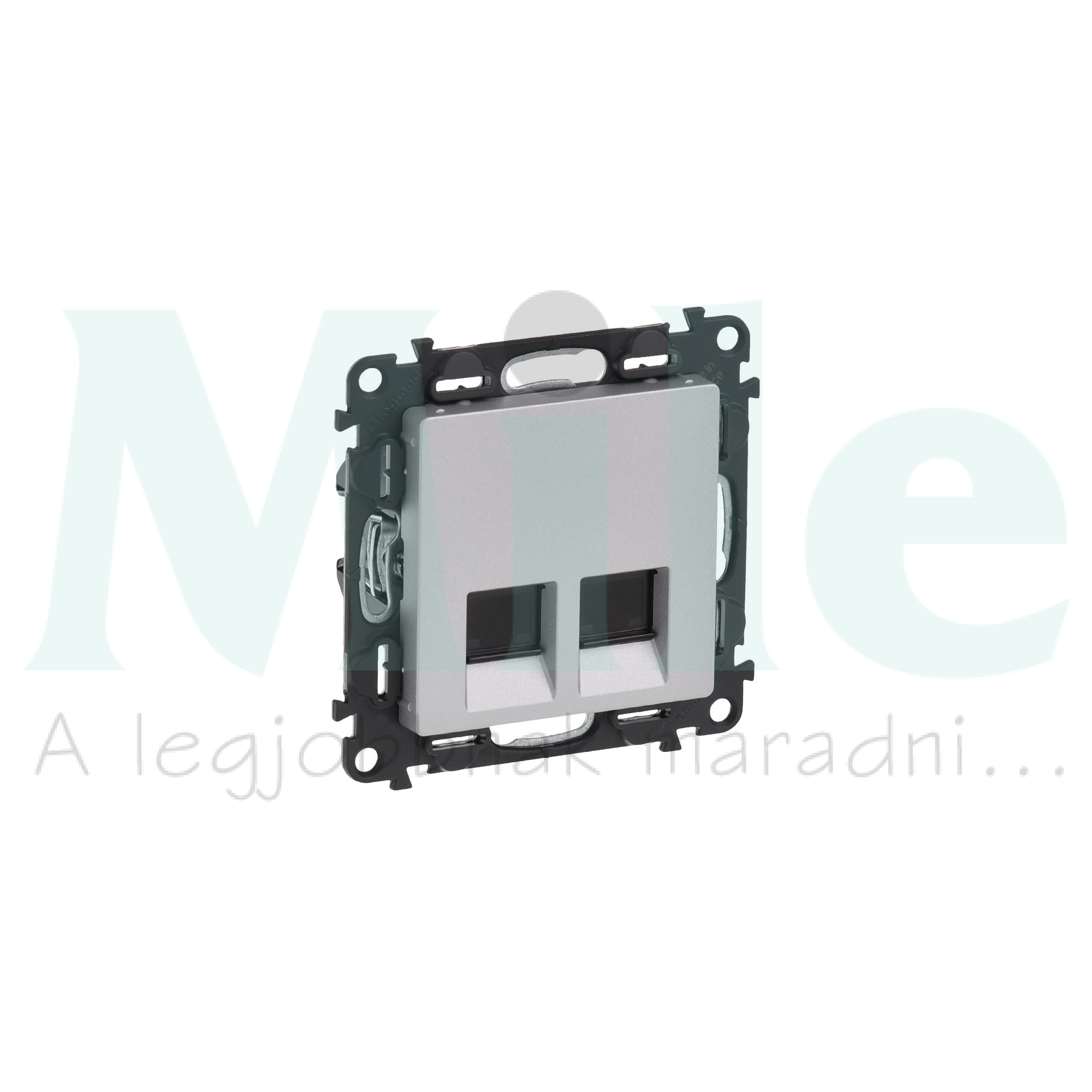 ValenaLife adatcsatlakozó dugalj STP RJ45 8(8) Cat6A(IEC) alumínium csavaros LEGRAND