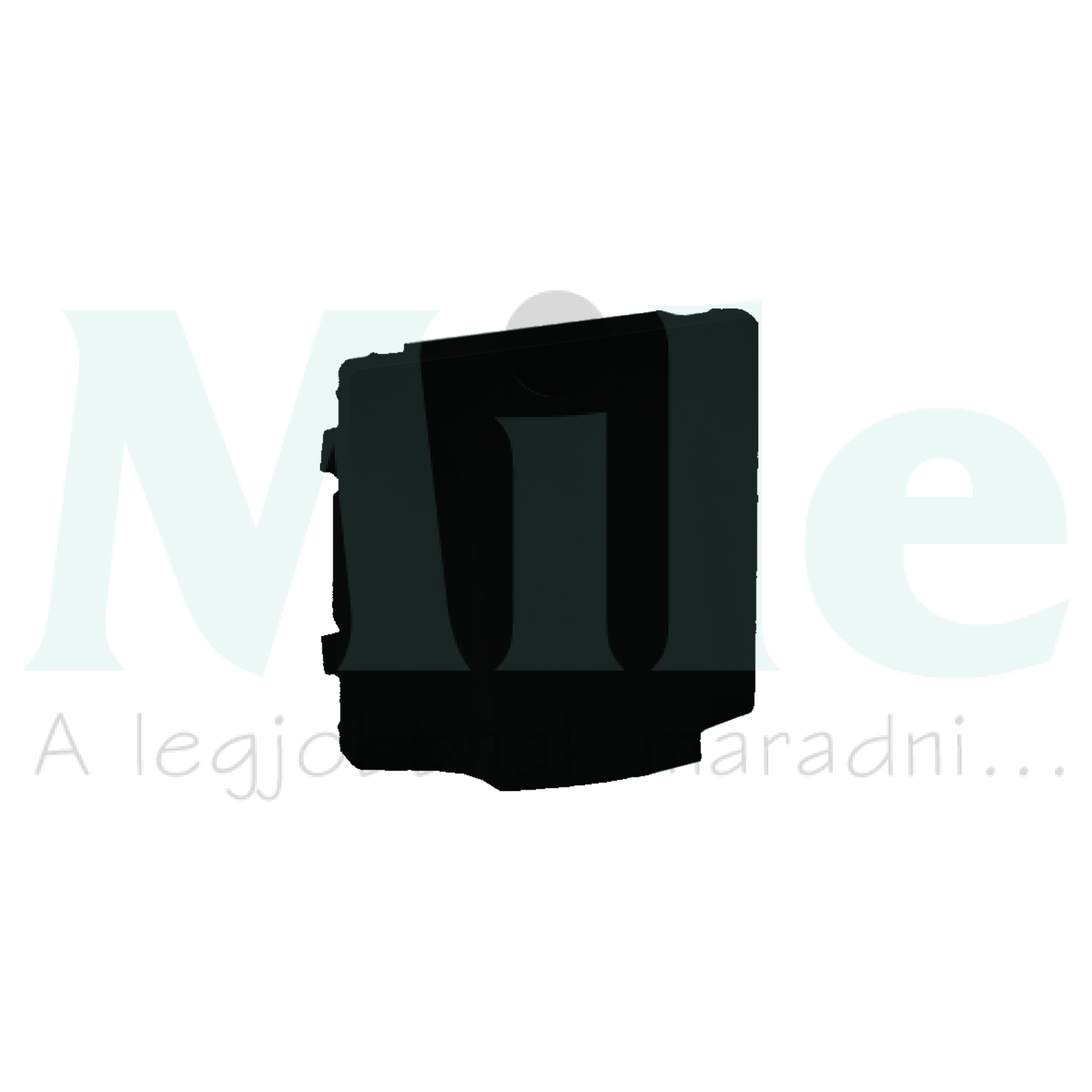 ValenaLife kábelkivezető fedlap bevezető 2 vezetéknek fekete LEGRAND