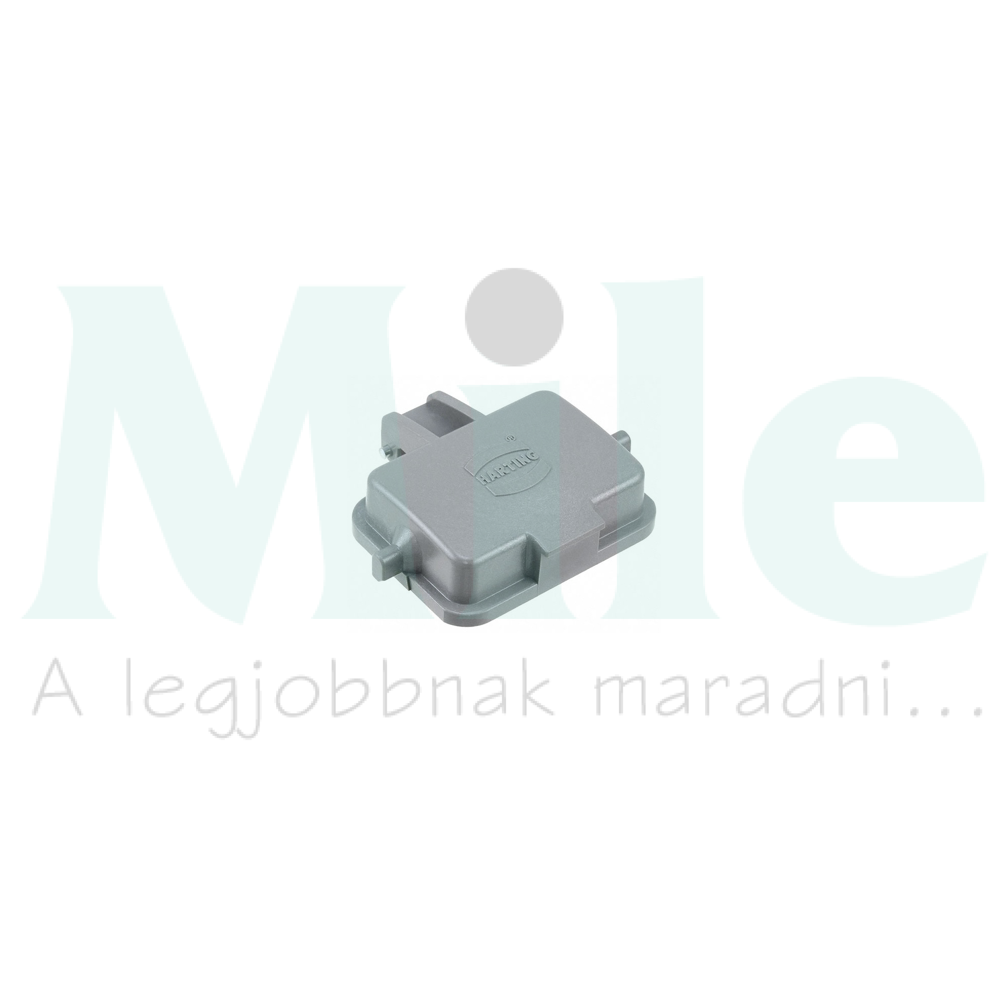 Védőfedél ipari sokpólusú csatlakozóhoz négyszögletes Han 6 B PLASTIC PROTECT COVER HARTING