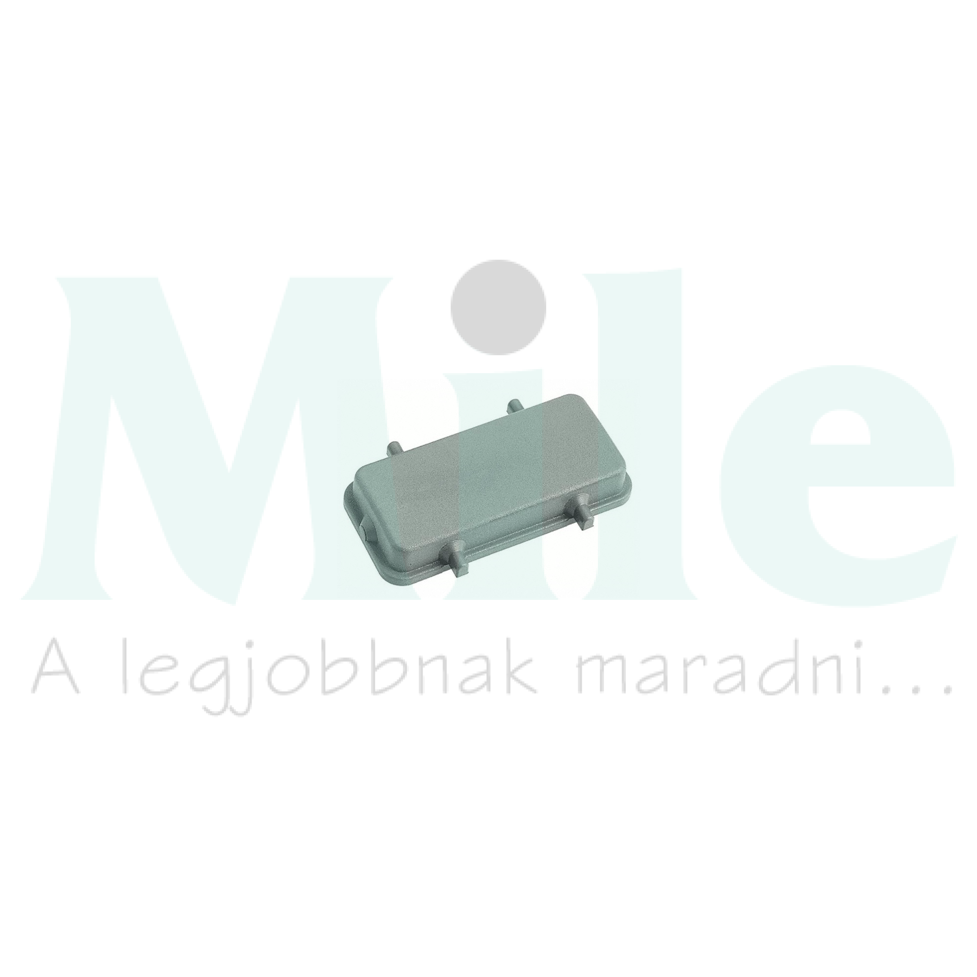 Védőfedél ipari sokpólusú csatlakozóhoz négyszögletes retesszel Han 10B Protect Cover HARTING