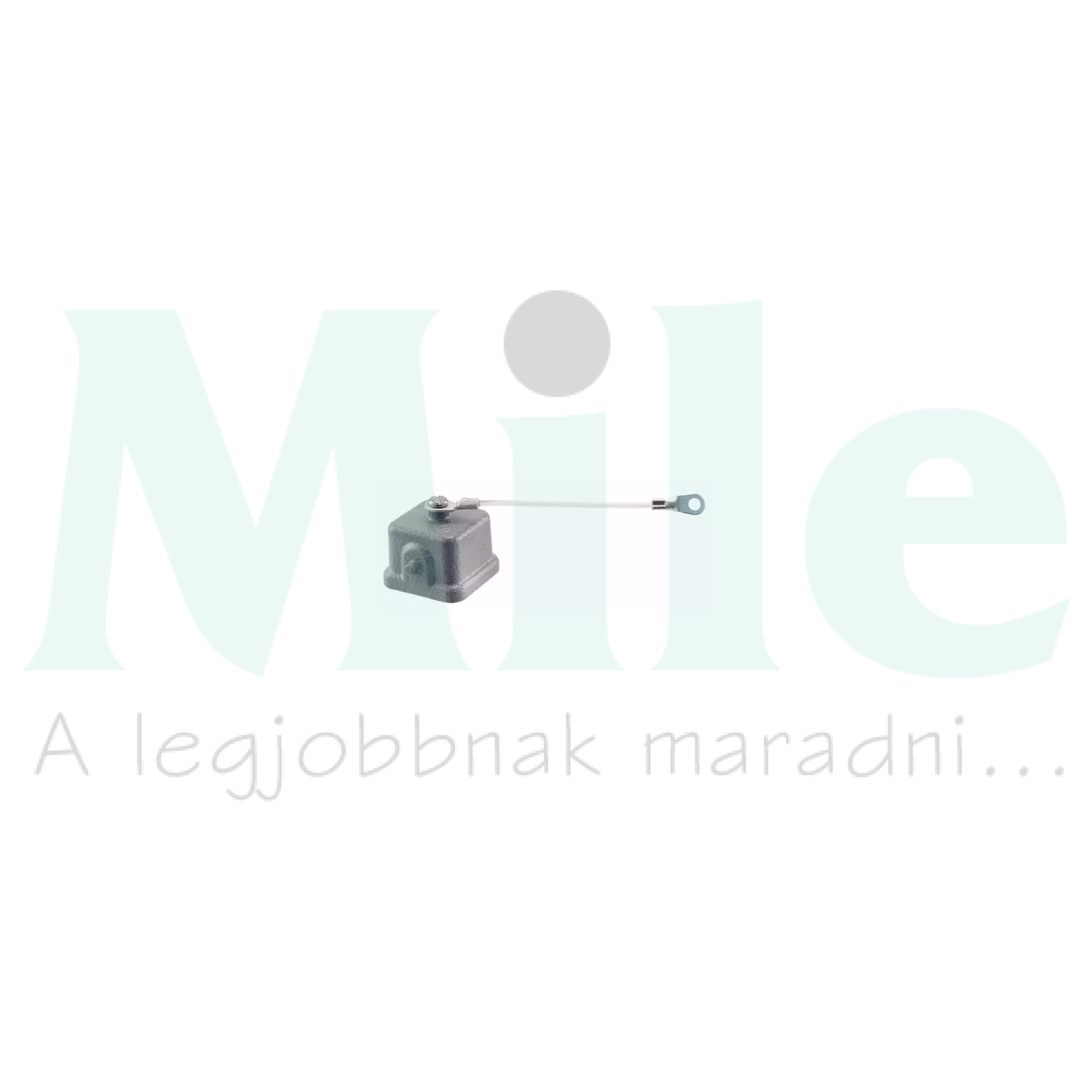 Védőfedél ipari sokpólusú csatlakozóhoz négyszögletes retesszel Han 3A-AK HARTING