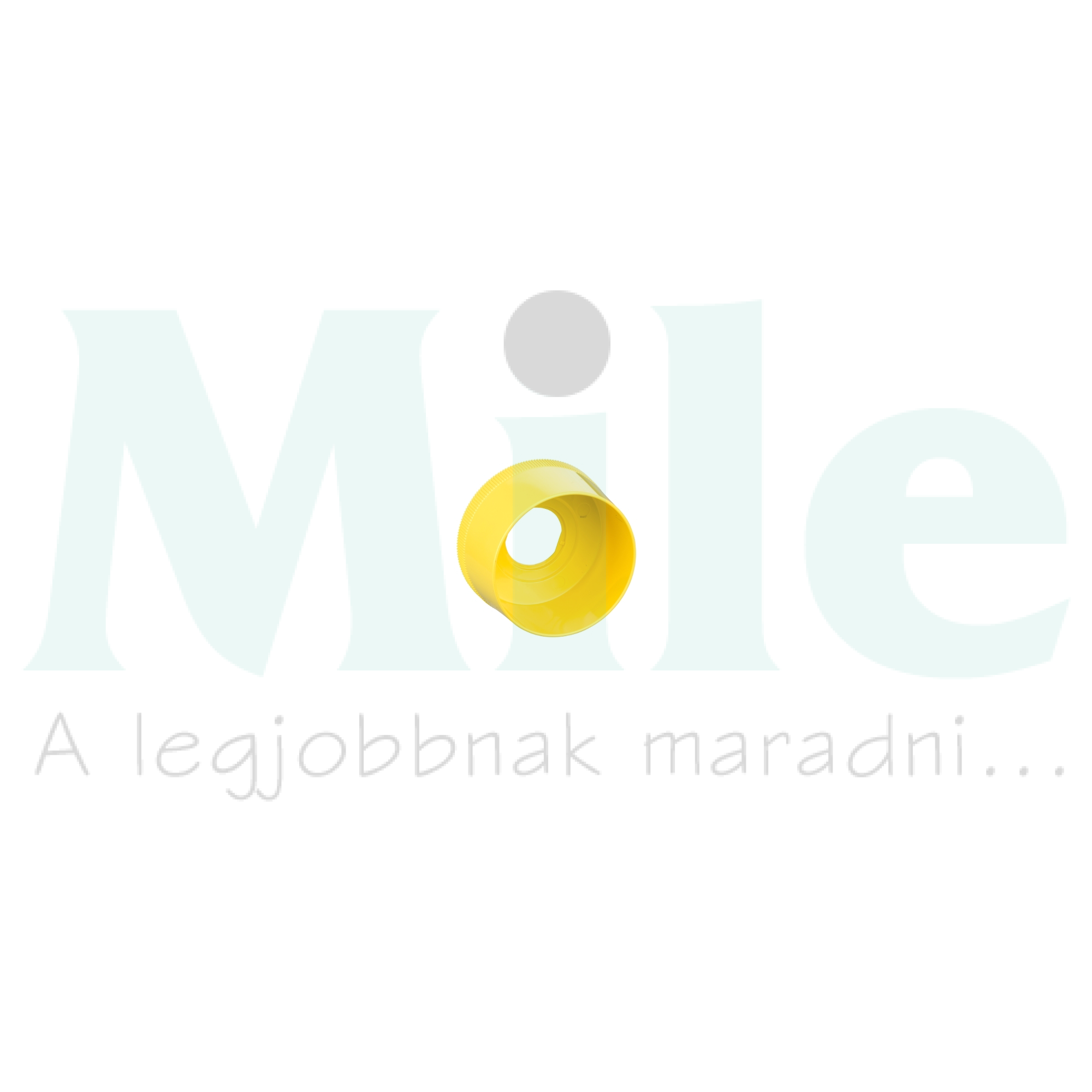 Védőgallér sárga kerek d40mm vésznyomóhoz védőgallér Harmony XB4 Schneider