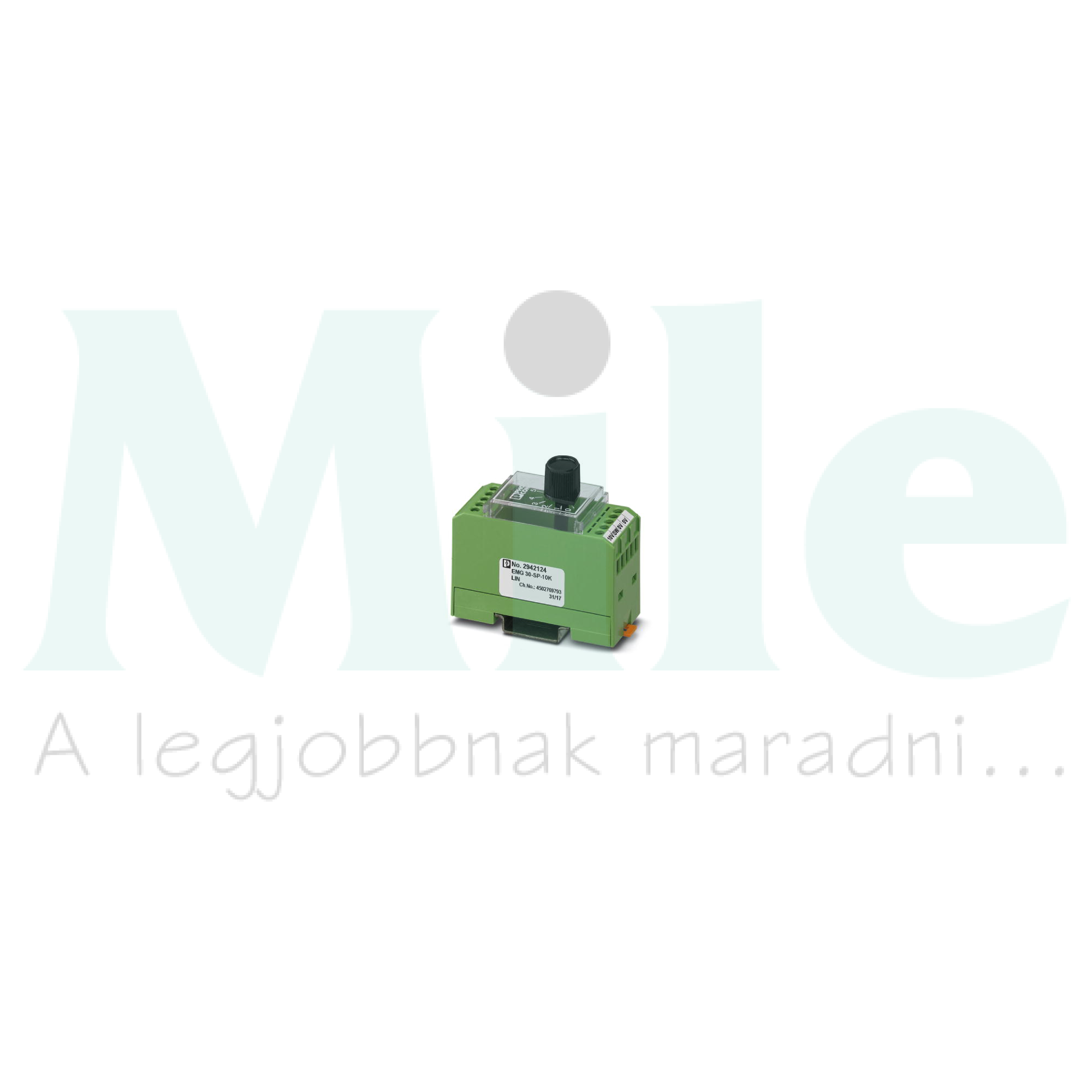 Vezérlési potenciométer 0.5W EMG 30-SP-10K LIN PHOENIX CONTACT