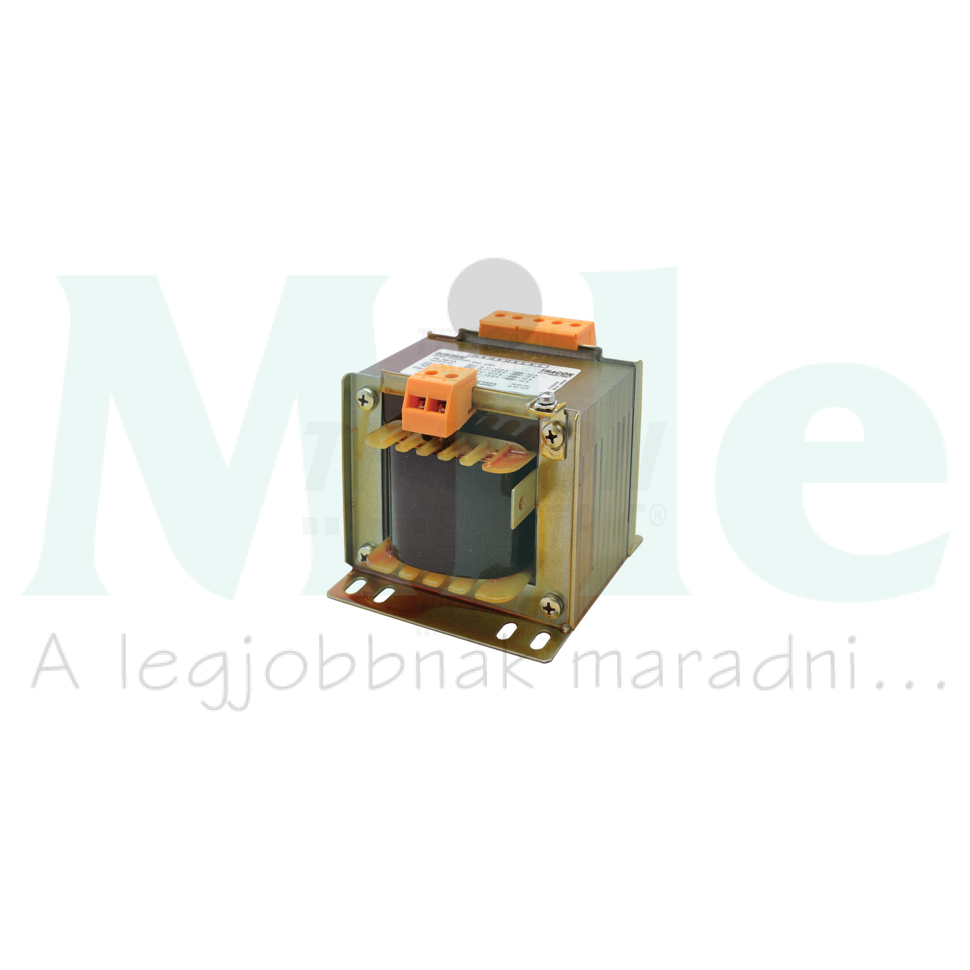 Vezérlőtranszformátor 1F 300VA 230V/prim 6V/szek 12V 18V IP00 24V T300 TRACON
