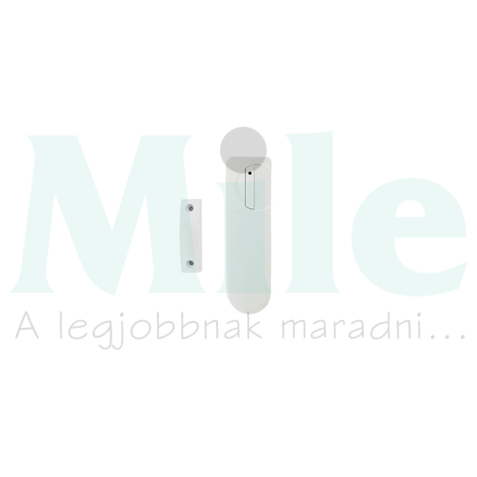 RF nyitásérzékelő 868MHz 3V/5év/CR2 Li elem 85x25x20mm 1051-hez falonkívüli fehér URMET