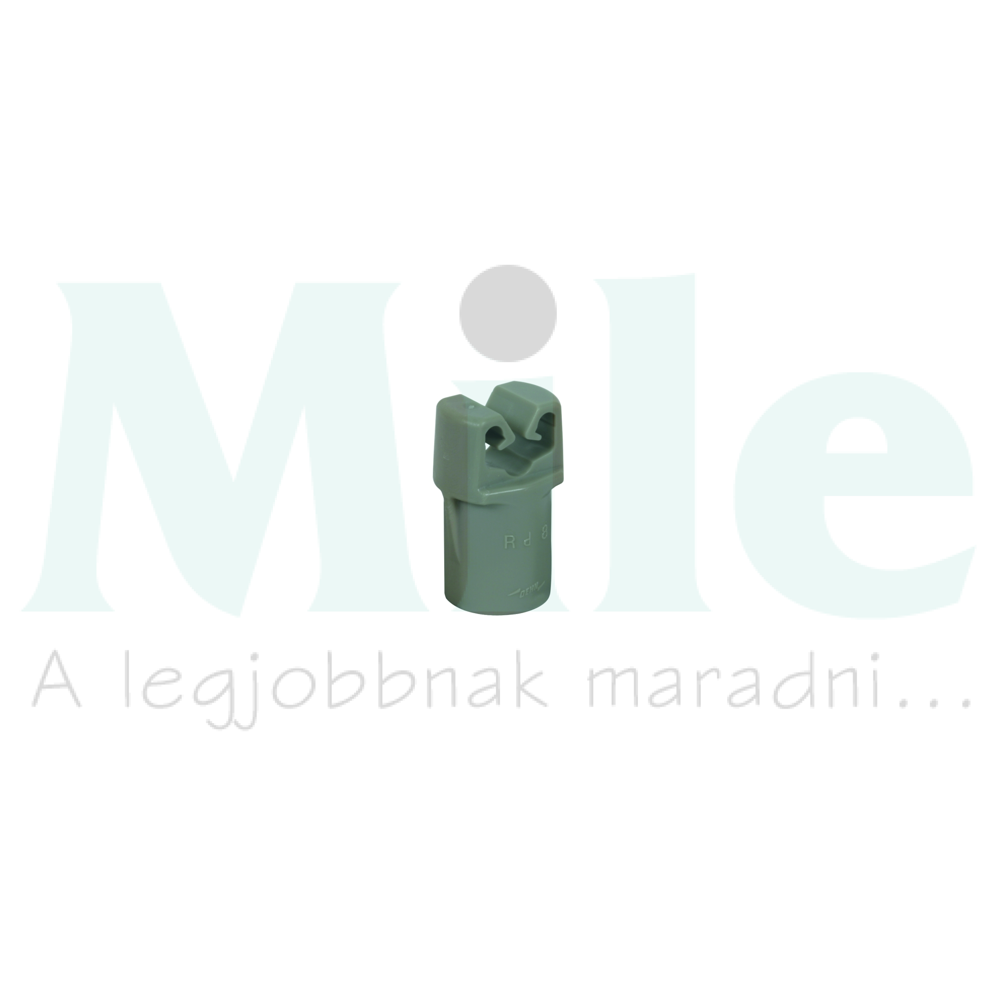 Vezetőtartó műanyag bepattintós bilincs DILH 8 SB10 K GR DEHN