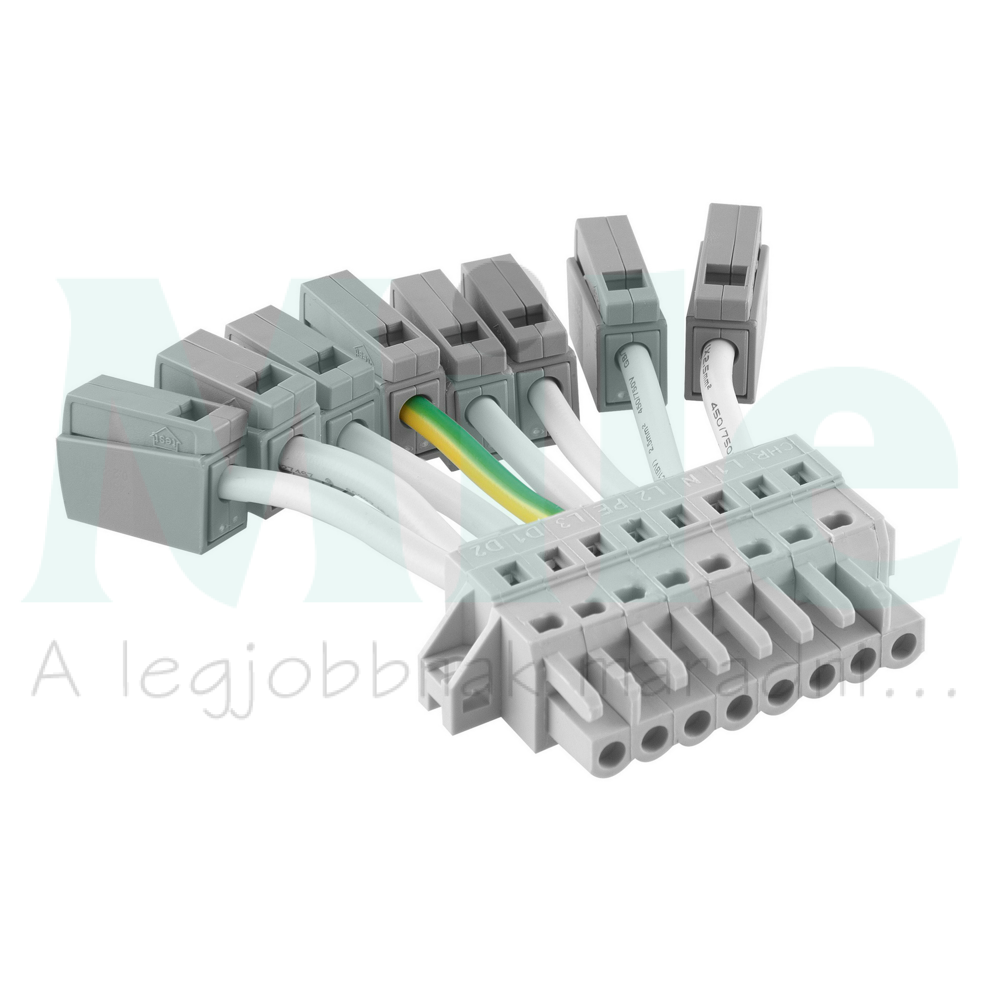 Világítási sín betáp elem 8P vég-betáplálás 8x TruSys PFM Feed-in 8P LEDVANCE