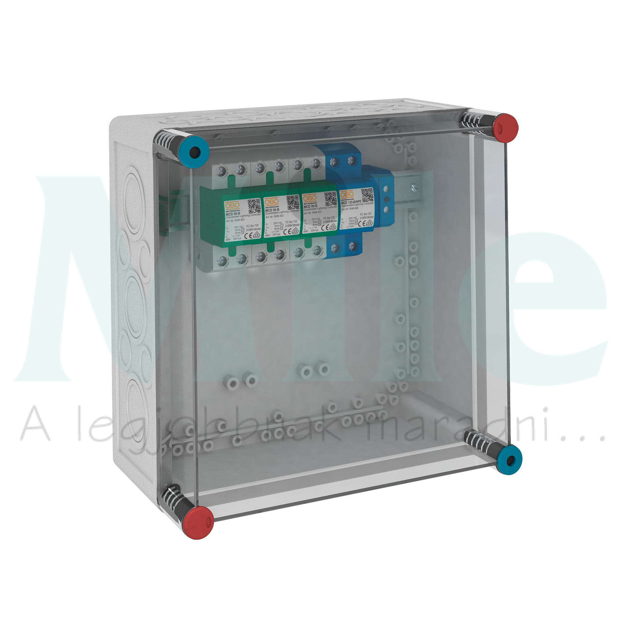 Villámáram-levezető elosztódobozban MCD 50-B 3+1-VG OBO-BETTERMANN