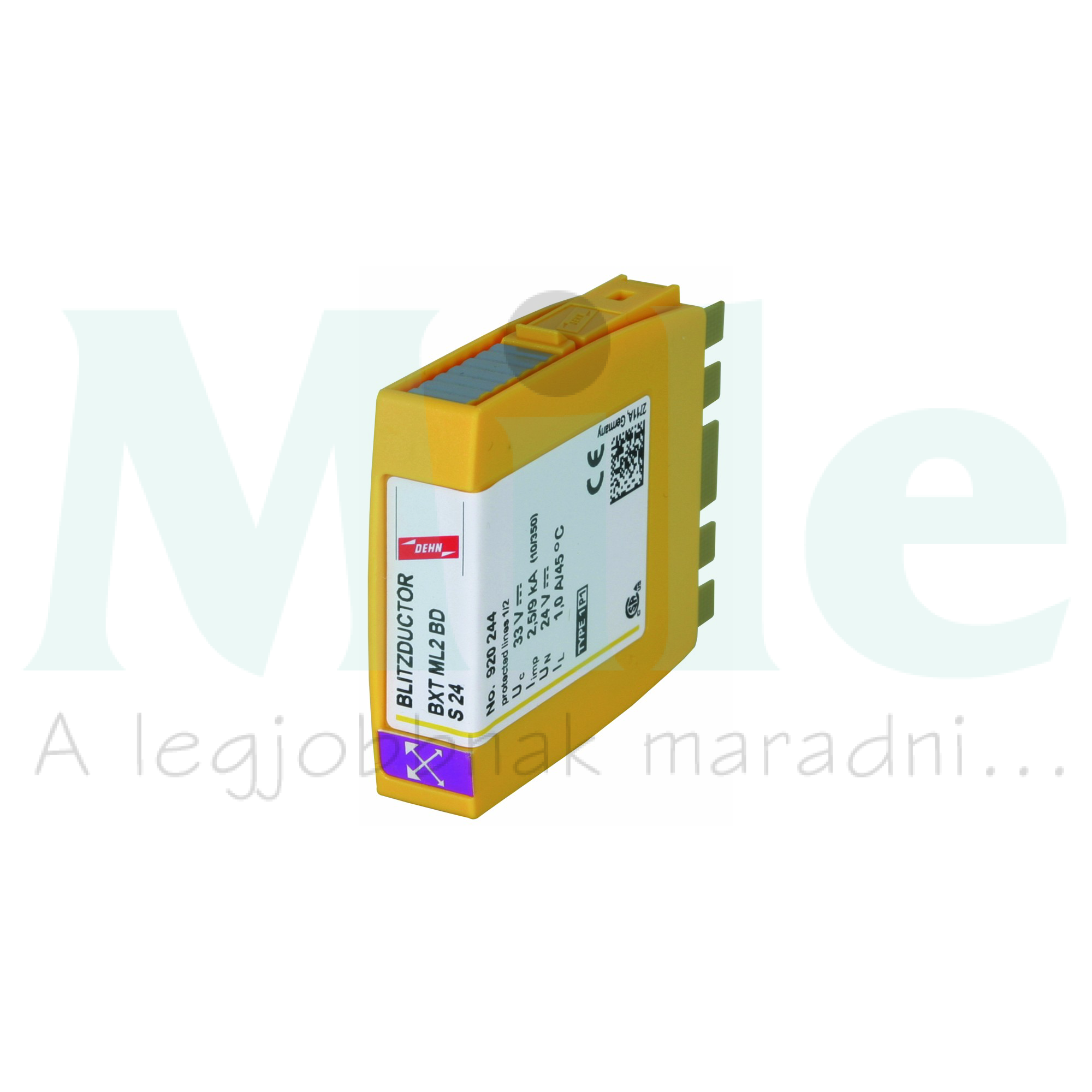 Villámáram-levezető kombinált BLITZDUCTOR XT LifeCheck-kel 23.3V/AC BXT ML2 BD S 24 DEHN