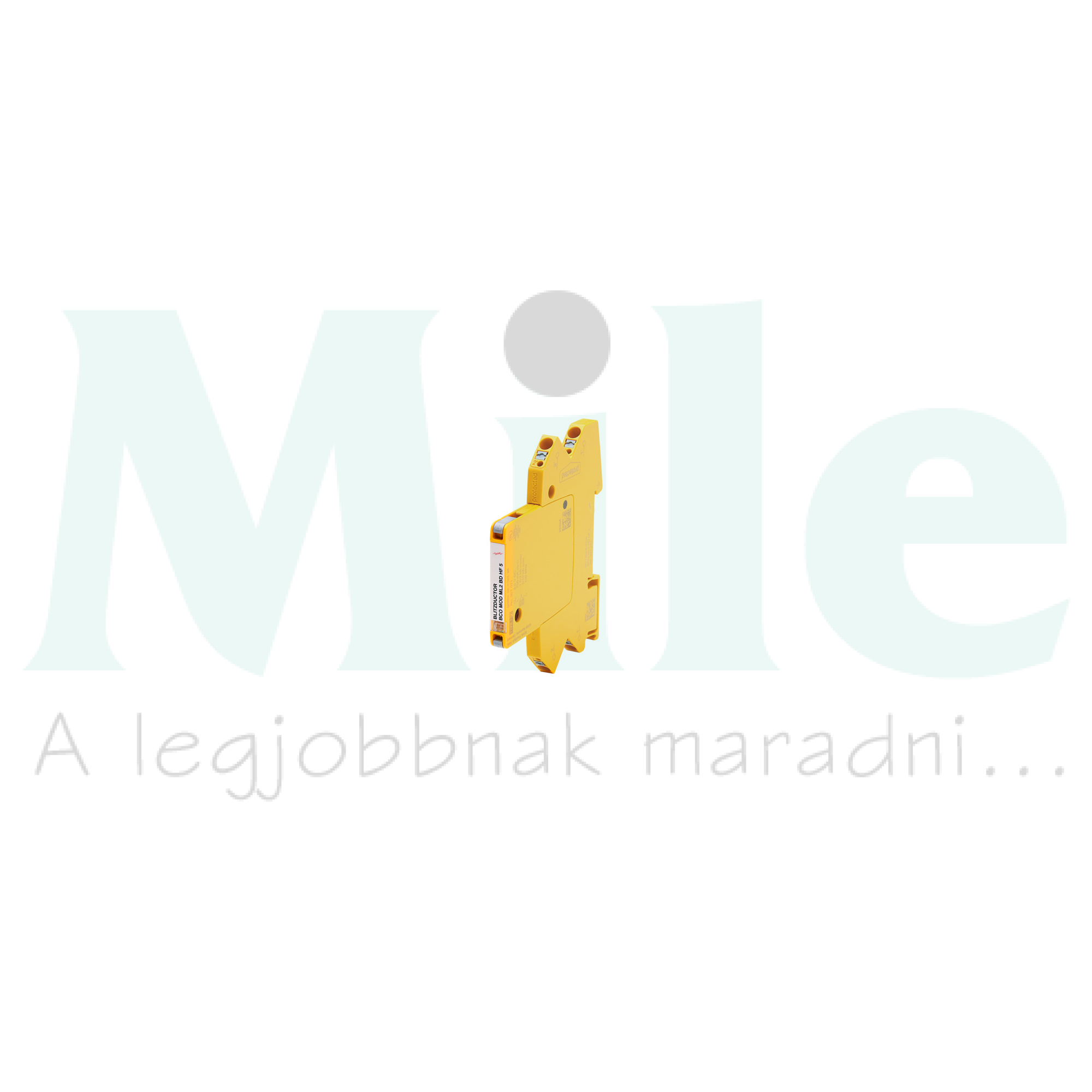 Villámáram-levezető moduláris kombi BLITZDUCTOR 1-érpárra BCO ML2 BD HF DEHN