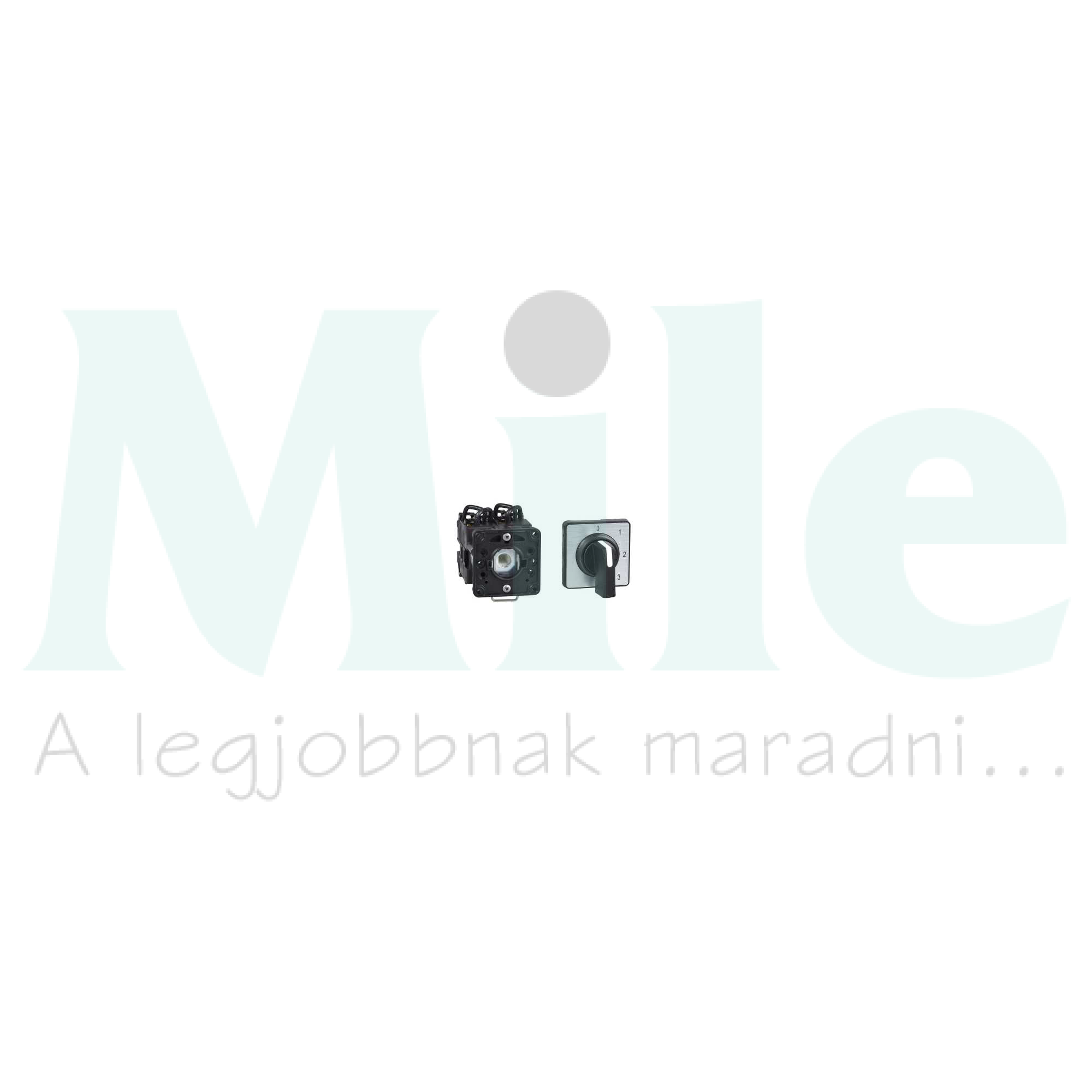 Voltmérő átkapcsoló L/L mérés előlapba építhető Harmony K1 Schneider