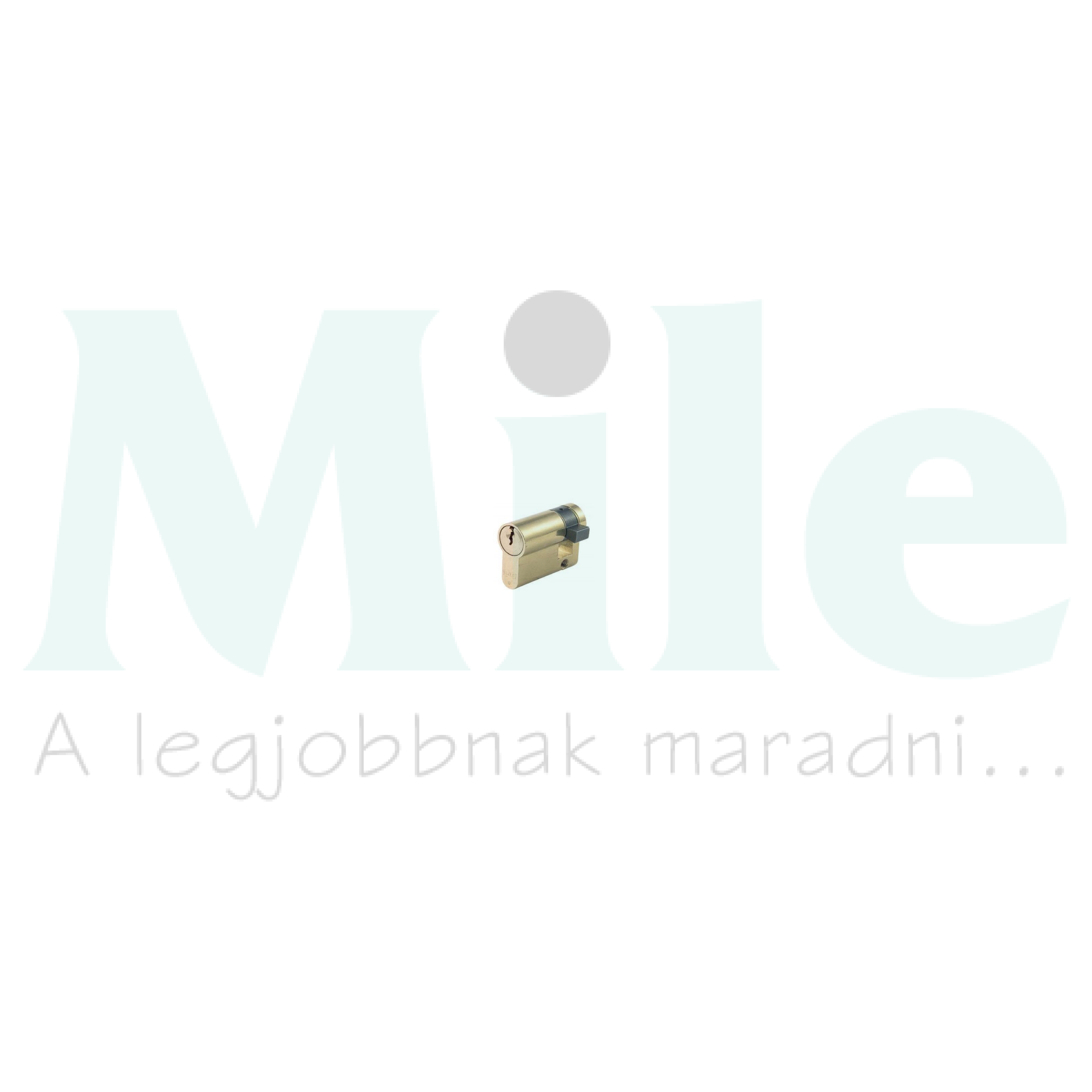 Zárbetét félcilinder GEYEYEB006334-egyenkulcshoz hengeres GEYER