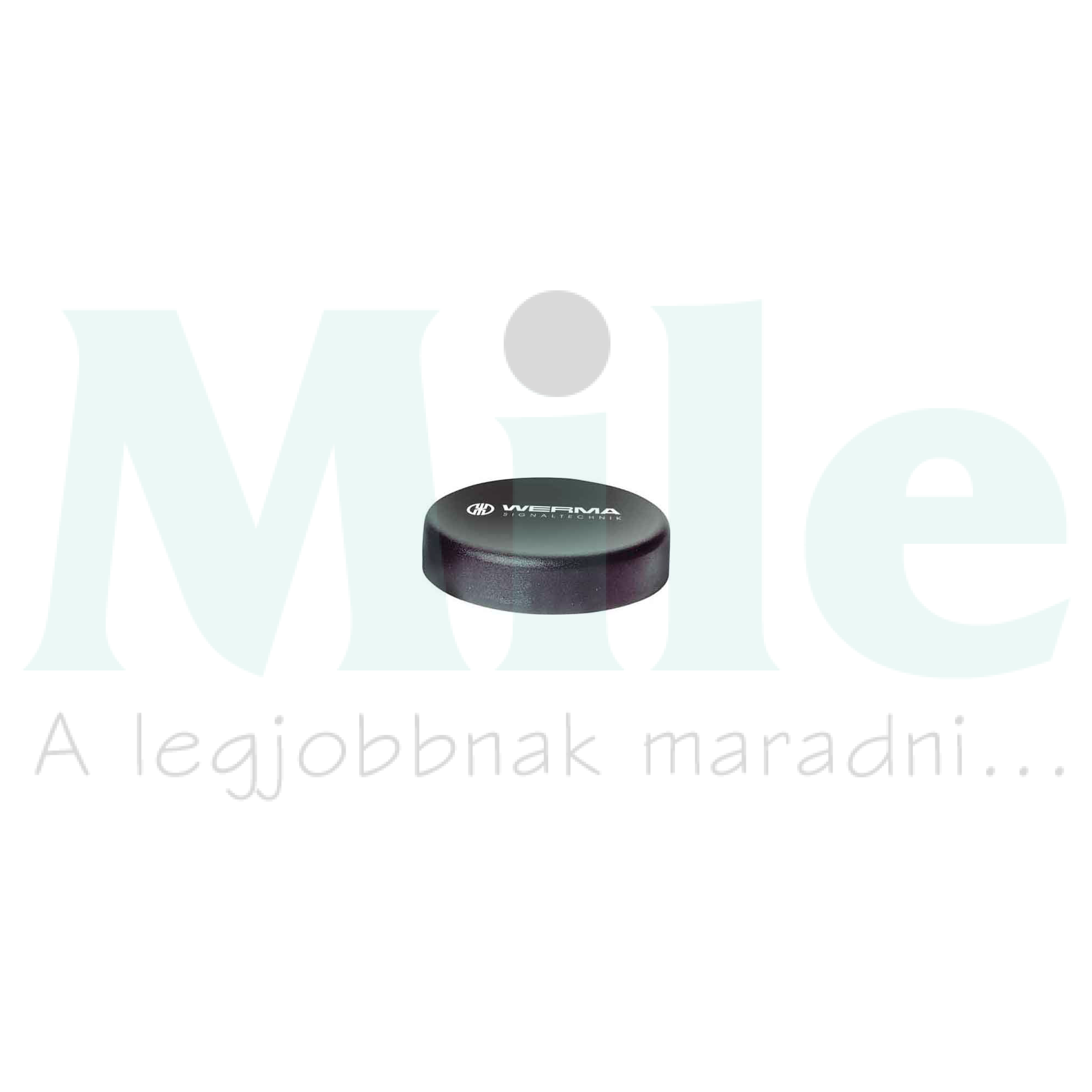 Zárófedél fekete NV975-8 WERMA