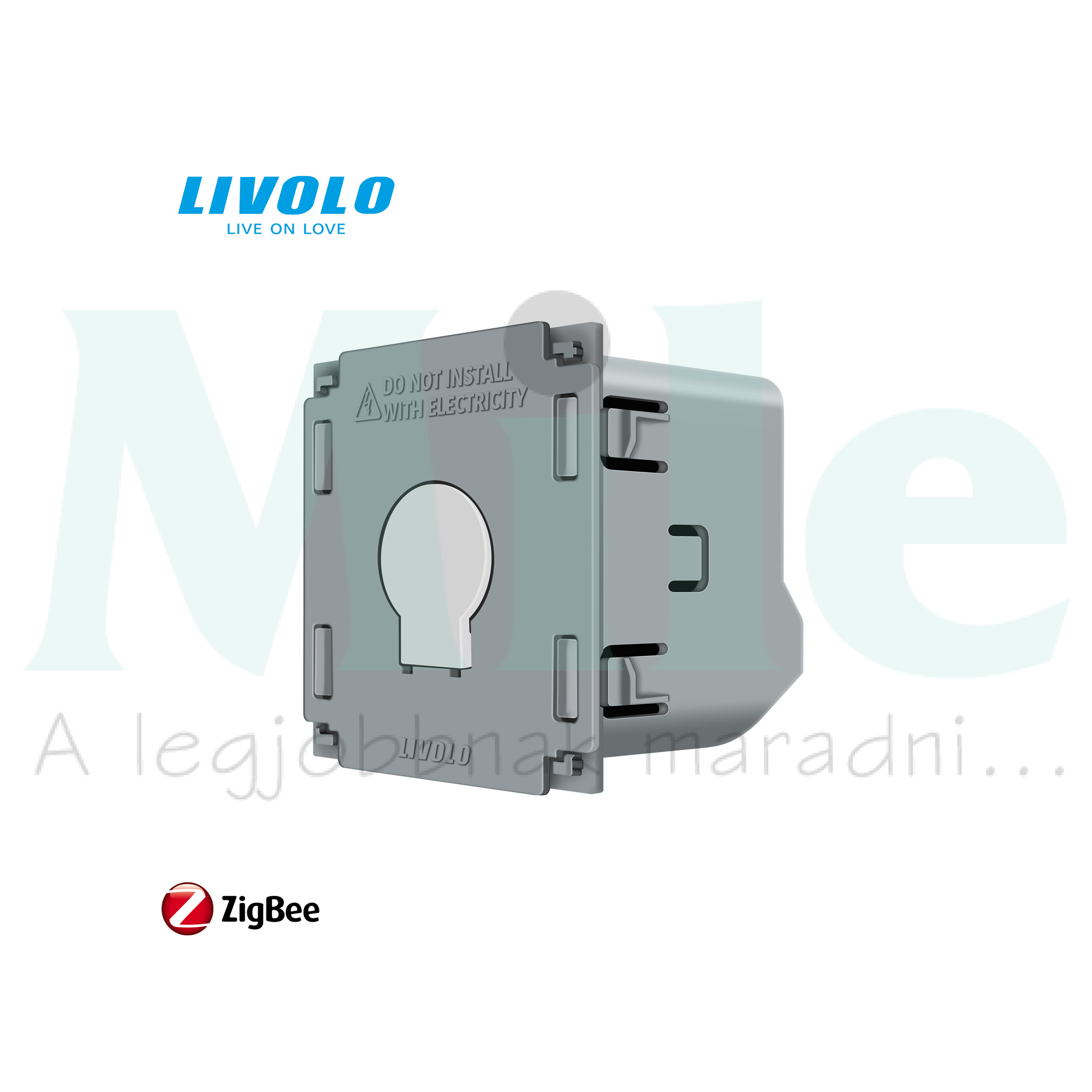 C7 RF okos 101 érintőkapcsoló ZigBee 5A/250V 1000W IP20 1csat. fali jeladó betét RF C701Z LIVOLO