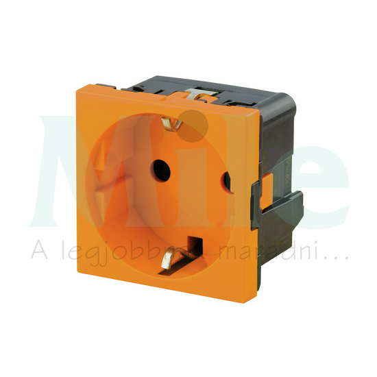 162 dugalj 2P+F moduláris dugó IE-FCI-PWB-DE-OR Weidmüller