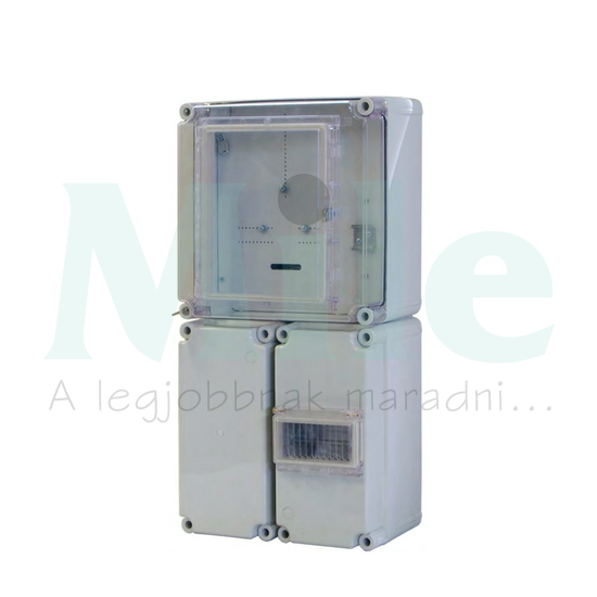 1F mérőszekrény EON EM-ablak k.zár kism. kábelfog. alsó maszk PVT EON 3030 FO 1x6 ÁK Csatári Pla