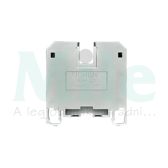 Átmenő sorkapocs TS35 1-szintes 125A 35.0-6.0mm2 bézs csavaros csavaros 8WA1205 SIEMENS