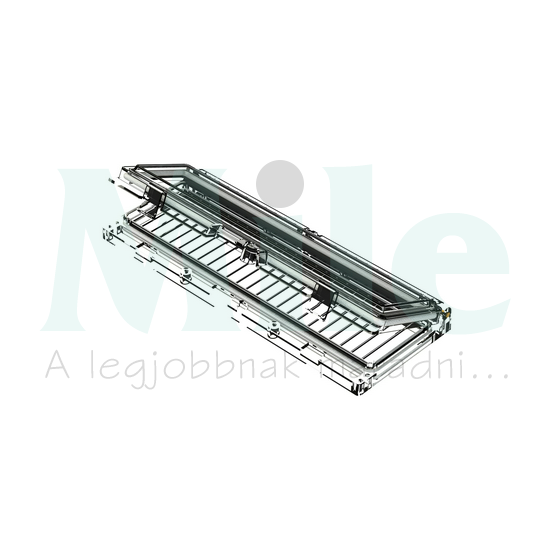 Ablak lakatolható IP65 12modul 234mm-sz 88mm-ma Csatári Plast