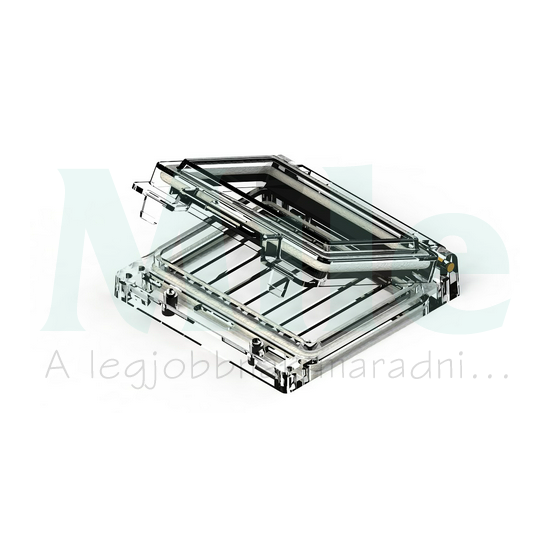 Ablak lakatolható IP65 4modul 89mm-sz 88mm-ma Csatári Plast