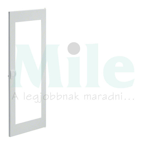 Ajtó 4soros átlátszó fehér 288mmx 695.5mmx Volta Hager