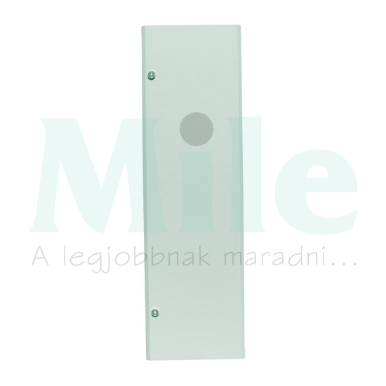 Ajtó teli Xboard+ 2. (bal)szárny porszórt acél szürke IP30 451mm-sz BPZ-DS-400/17-L EATON