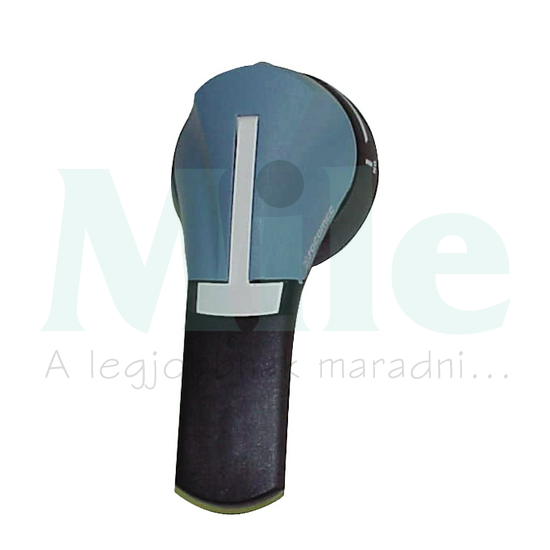 Ajtókuplung forgató hajtás I-0-II 125…630-hoz fekete zárható Sircover SOCOMEC