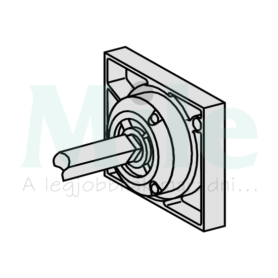 Ajtókuplung forgató hajtás INS250/INV100...250-hez INS/INV100-630 Schneider