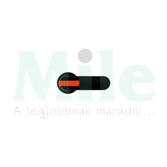 Ajtókuplung forgatókar M315-800-hoz fekete zárható HB125 MERSEN