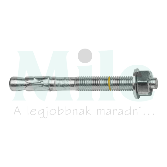 Alapcsavar M6x80mm tűzálló M 6 80mm galván/elektrolit horganyzott acél BAP CELO