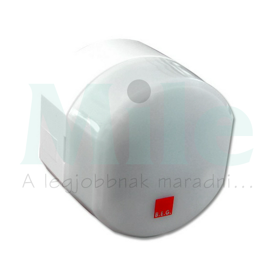 Alkonykapcsoló falra kültér 2-300lx 1z 2300W falonkívüli műanyag fehér CdS-T-AP B.E.G.