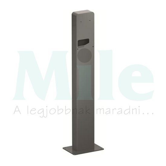 Állvány autótötőhöz szabadon álló fém szerelőoszlop Terra AC ABB