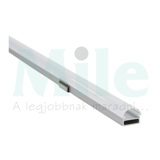 LED szalag profil alumínium 14,8x8,7x2000mm 10/12mm-szalagho  TRACON