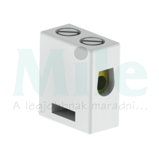 Átmenő sorkapocs porcrlán (KSK dobozhoz) 1000V szürke csavaros csavaros KS KOPOS