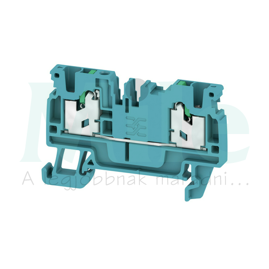 Átmenő sorkapocs TS35  S2C 2.5 BL Weidmüller