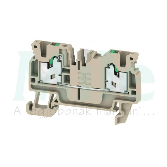 Átmenő sorkapocs TS35  S2C 2.5 Weidmüller
