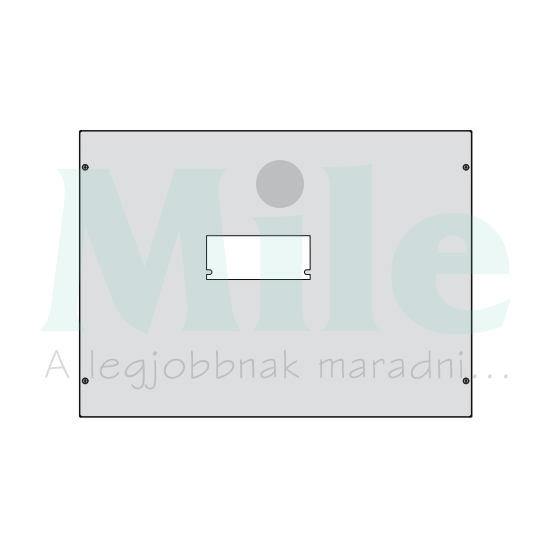 Beépítőkészlet h1000 LSI komp. motoros megszakítóhoz függ. 600mm 800mm x 100mm Quadro Hager
