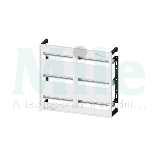 Beépítőkészlet REG R15 450mmx 500mmx 6-kalapsín 12-modul/sín kivágottfedlél ALPHA 400/630 SIEMENS
