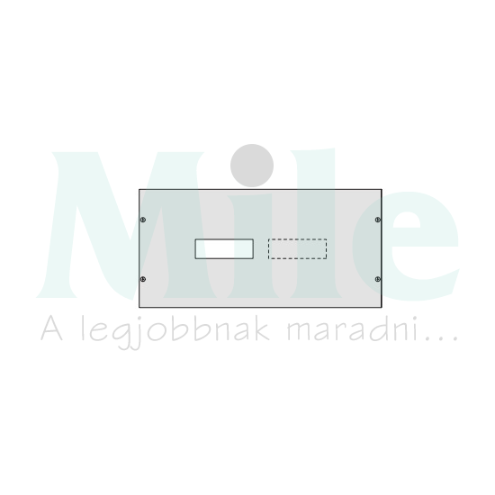 Beépítőkészlet x/h250/HNB/HNC/HEC megszakító függ. 300mm 600mm x 200mm Quadro Hager
