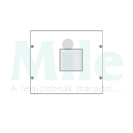 Beépítőkészlet x/h250/HNB/HNC/HEC megszakító függ. Quadro Hager