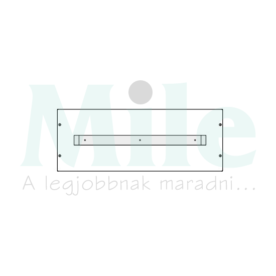 Beépítőkészlet x160/HDA/HHA/HNA megszakító függ. Quadro Hager