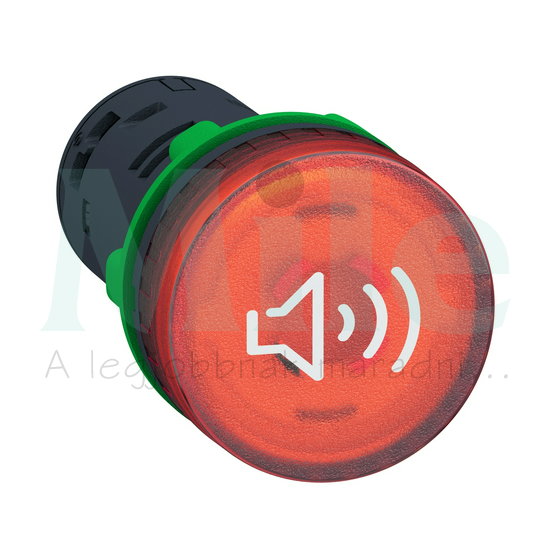 Berregő d22 szaggatott/folyamatos hang 0-24V/DC AC/DC Harmony XB5 Schneider