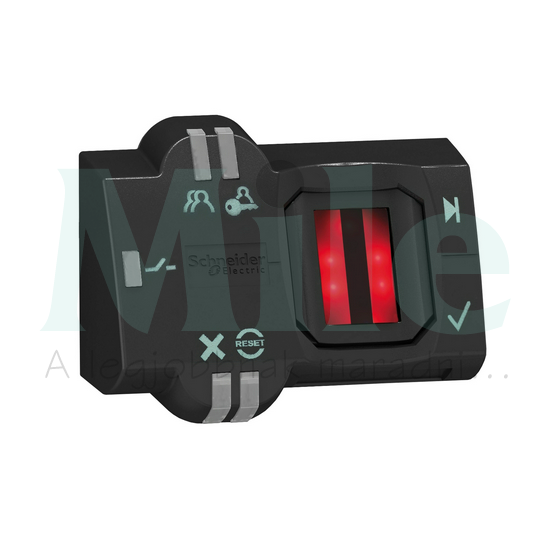 Biometrikus kapcsoló monostabil 22.5mm-átmérő Harmony XB5S Schneider