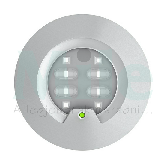 Biztonsági világító lámpatest állandó/készenléti 230V AC 1h-szigetüzem RoundTech MR SO SA EATON