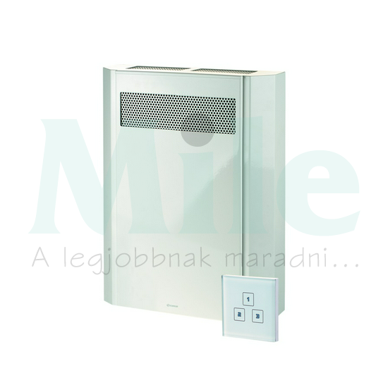 Hővisszanyerős légkezelő berendezés egyhelyiséges d125 mm csatornához Freshbox 60 Blauberg
