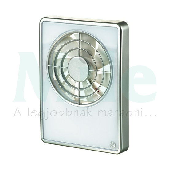 Ventilátor golyóscsapágy időzítő 125mm csőre 106m3/h IP44 axiál 240V Smart Blauberg