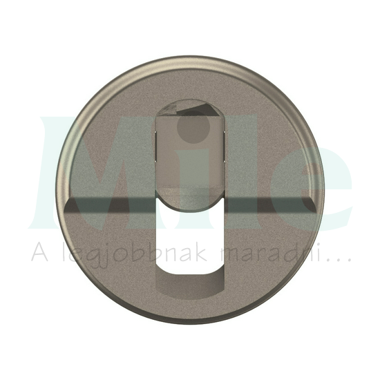 Céliane 1xRJ45 aljzat burkolat, titánium