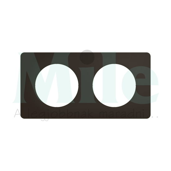 Céliane 2-es keret, matt fekete